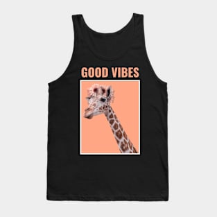 Good Vibes Giraffe Tank Top